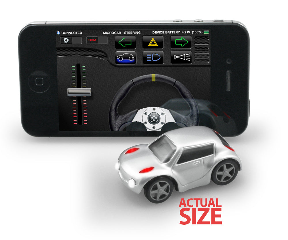 ZenWheels Micro Car - Silver