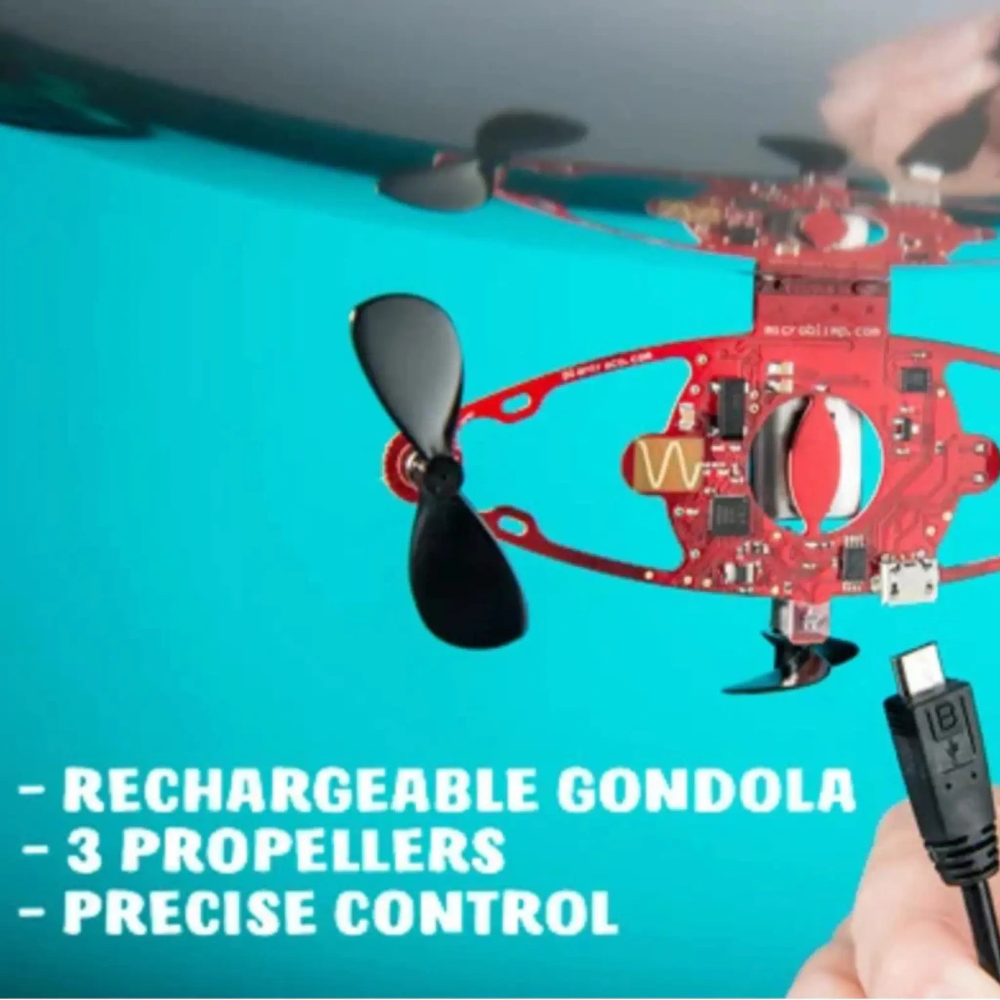 Plantraco's Bluetooth Controlled MicroBlimp - Is this the Chinese Spy Balloon?