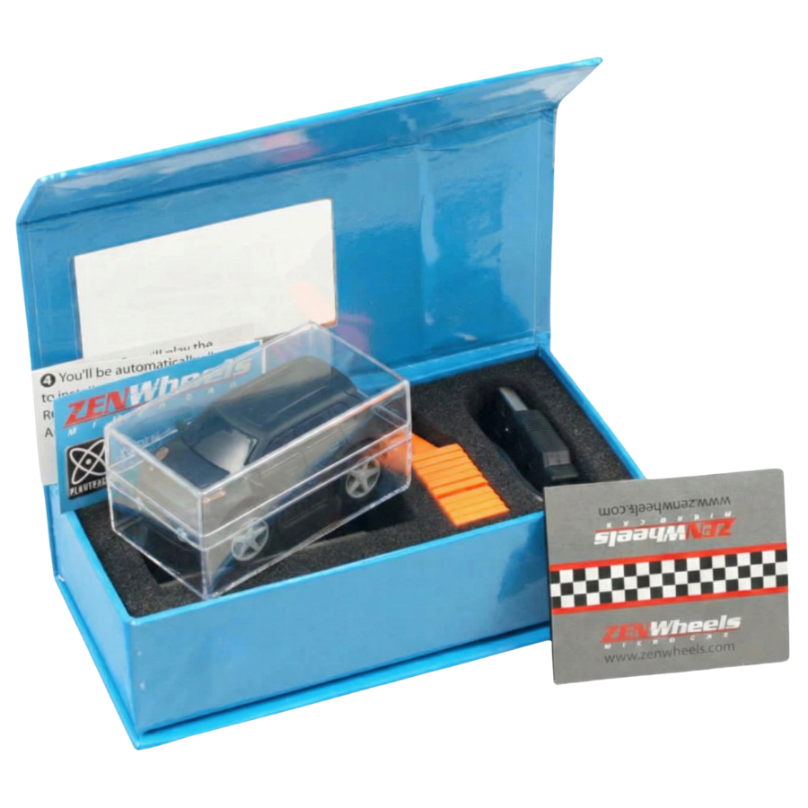 ZenWheels Micro Car - Flat Pearl Black SUV Style