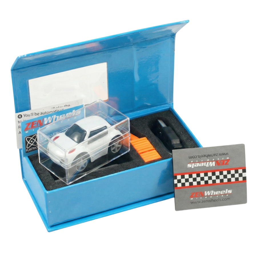 ZenWheels Micro Car - White