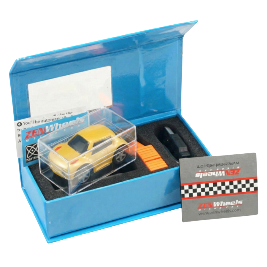 ZenWheels Micro Car - Yellow