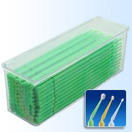 Microbrush - Regular (Green) 100pc Tray