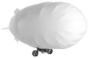 Balloon - 52x37" for Tri-Turbofan Silver