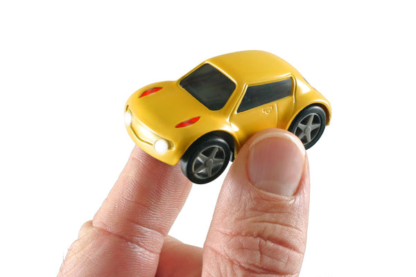 ZenWheels Micro Car - Yellow