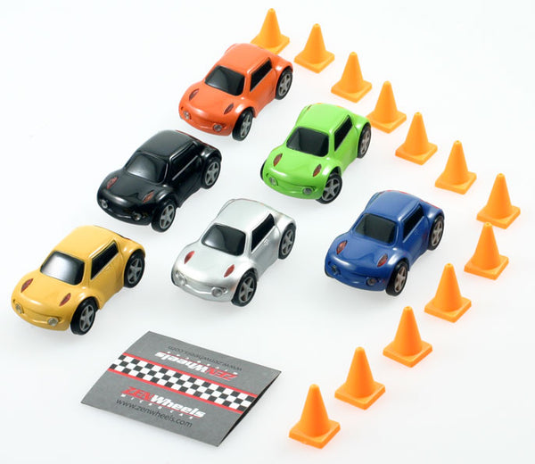 ZenWheels Micro Car - Orange